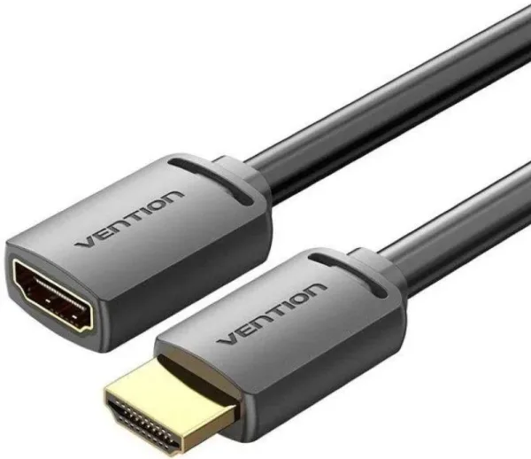 Cable Alargador HDMI 4K M-H 0.5 M Negro Vention