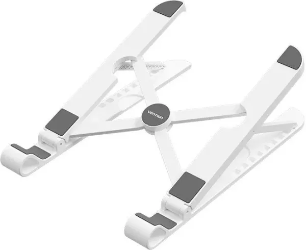 SOPORTE ELEVADOR PARA PORTATILES/TABLETS PLATA 17.3'' VENTION