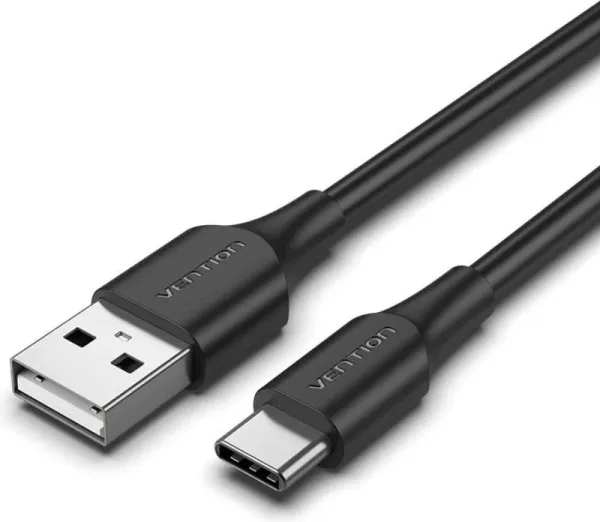 Cable USB-C a USB-A 0.50 M Negro Vention