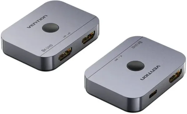 Conmutador 8K 2.1 Bidireccional HDMI/H Gris Vention