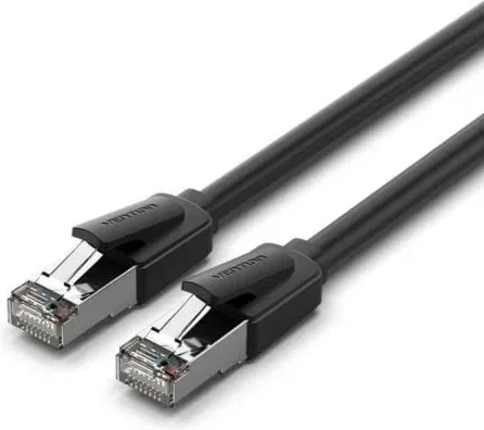 Cable de Red RJ45 SFTP Vention IKKBG Cat.8/ 1.5m/ Negro
