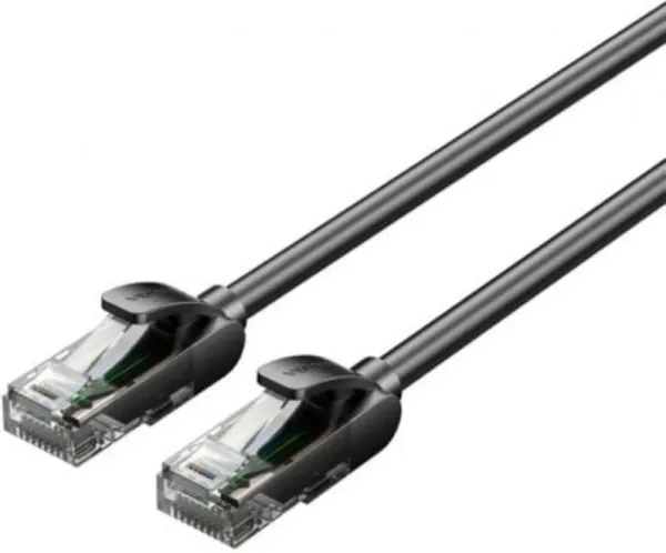 Cable de Red Latiguillo Rj45 Cat.5E Utp Awg26 2 M Negro Vention