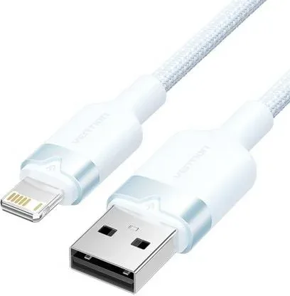 Cable USB 2.0 Lightning Vention LANSF/ USB Macho - Lightning Macho/ 480Mbps/ 1m/ Azul