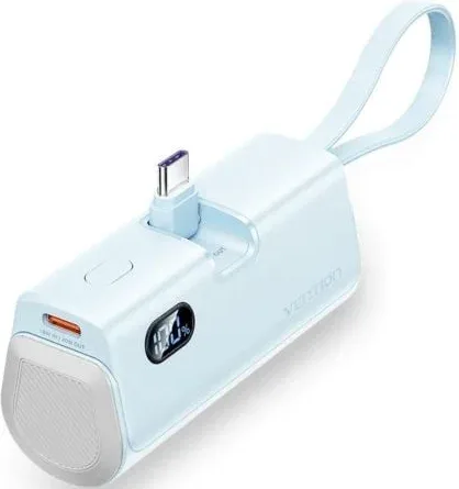 Powerbank 4800mAh Vention FHQL0/ 22.5W/ Azul