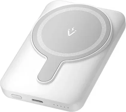 Powerbank 5000mAh Vention FHSW0/ 20W/ Wireless/ Blanca