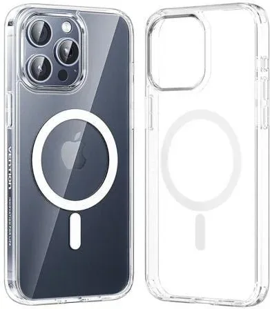 Funda Dura con Magsafe Vention KUAT0-30/ Compatible con iPhone 13 Pro/ Transparente