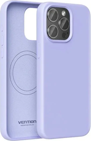 Funda Silicona Magsafe Iphone 13 Pro Max Morado Vention