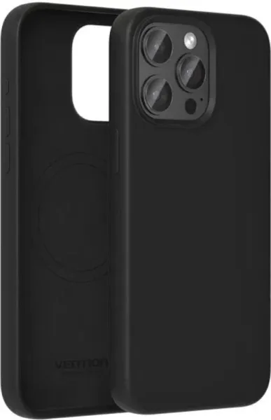 Funda Silicona Magsafe Iphone 14 Plus Negro Vention