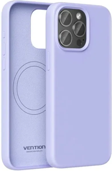 Funda Silicona Magsafe Iphone 14 Pro Morado Vention