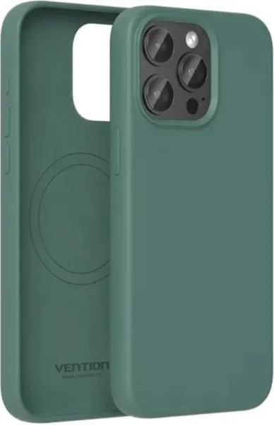 Funda Silicona Magsafe Iphone 14 Verde Vention