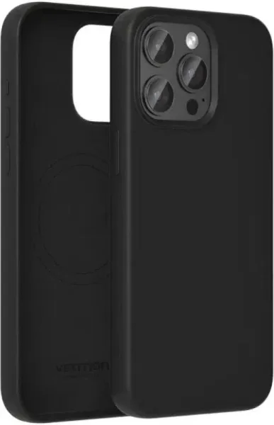 Funda Silicona Magsafe Iphone 15 Negro Vention