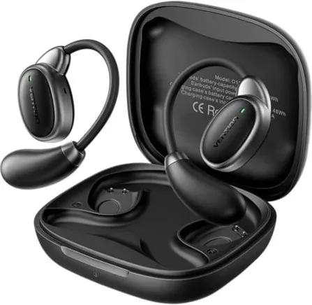 Auriculares Bluetooth Vention Open Ear 013 con estuche de carga/ Autonomía 8h/ Negros