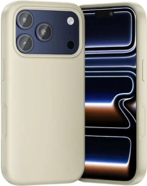 Funda Silicona con Magsafe Vention KVCNCB-30/ Compatible con iPhone 17 Pro/ Beige