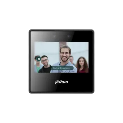 (Dhi-Asa3223A-W) Dahua Lector de Control de Acceso Táctil , Reconocimiento Facial+Contraseña+Tarjeta+Huella, Pantalla LCD 4.3", Cámara HD 2Mp