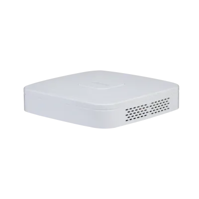 (DHI-NVR2108-4KS3) DAHUA GRABADOR IP 8 CANALES 1HDD 4K CON INTELIGENCIA ARTIFICAL LITE 1U BLANCO