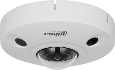 Dh-Ipc-Ebw8842P-As: Dahua Camara IP Fisheye Wizmind 8Mp, Lente 1,98Mm, Ir 10M, Audio, Alarma, microSD Hasta 256GB, H.265+, Wdr, Rj45, PoE, Ip67, Ik10