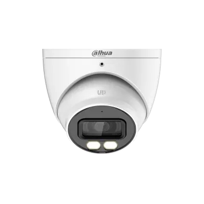 (DH-HAC-HDW1809TP-A-LED-0280B) DAHUA CÁMARA HÍBRIDA DOMO LITE FULL-COLOR 4K WDR CON AUDIO ÓPTICA FIJA 2.8MM