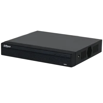 (DHI-NVR2108HS-4KS3) DAHUA GRABADOR IP 8 CANALES POE 1HDD 4K CON INTELIGENCIA ARTIFICAL COMPACT 1U NEGRO