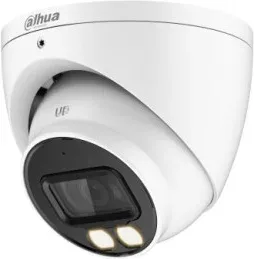 (DH-HAC-HDW1200TP-IL-A) DAHUA CÁMARA HÍBRIDA TURRET LITE SMART DUAL LIGHT 2MP IR 40M CON AUDIO 2.8MM