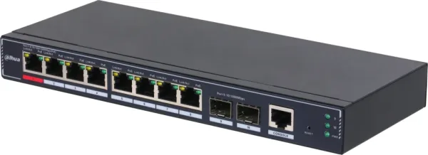 Switch It Dahua Dh-Sg4010P-2F 10-Port Managed Desktop Gigabit Switch 8-Port PoE