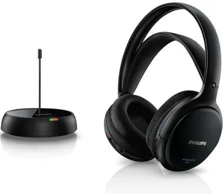 Auriculares Inalámbricos Philips SHC5200/ Radiofrecuencia/ Negros