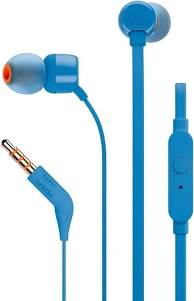 Auriculares intrauditivos jbl t160 blue