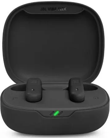 Auriculares Bluetooth JBL Vibe Flex con estuche de carga/ Autonomía 8h/ Negros