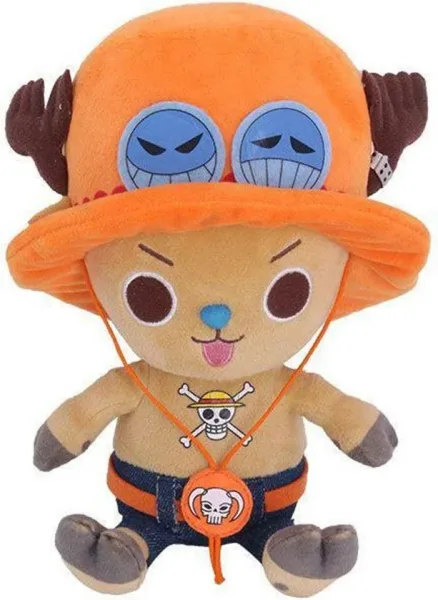 Peluche sakami one piece chopper x ace 20 cm