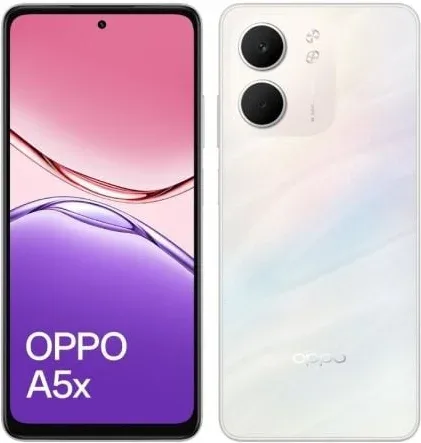 Smartphone Oppo A5x 4GB/ 128GB/ 6.67"/ Blanco