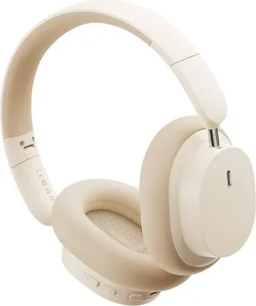 Baseus Bowie D05 Wireless Headphones Creamy-White