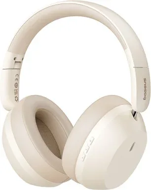 Baseus Bass 35 Max Wireless Headphones Stellar White