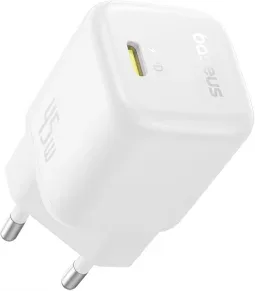 Os-Baseus Picogo Gan Fast Charger 1C 45W Eu Moon White