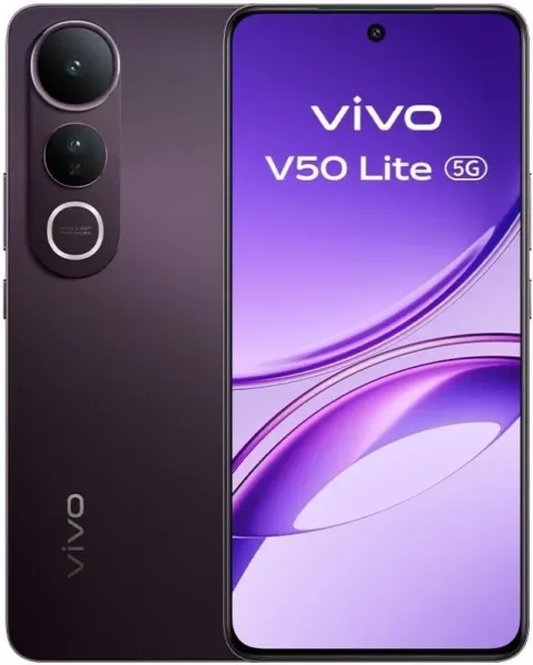 Smartphone Vivo V50 Lite 5G 6.77'' (8+256GB) Negro + Auricular + Cargador