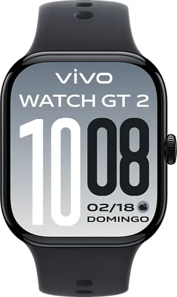 Smartwatch Vivo Watch GT 2/ Notificaciones/ Frecuencia Cardíaca/ Negro