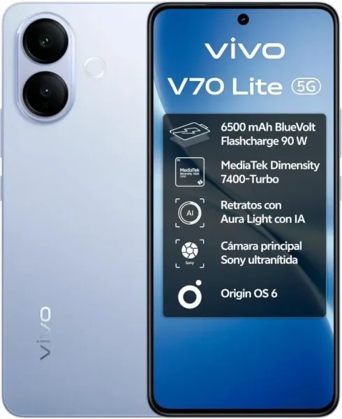 VIVO V70 Lite 5G 6.77" 6Gb 128Gb Blue