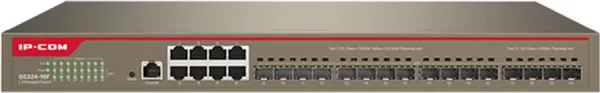 Switch IP - com  g5324 - 16f 8 puertos gigabit ethernet 16 puertos sfp gestionable l3