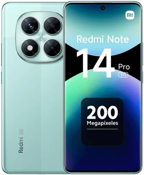 Smartphone Xiaomi Redmi Note 14 Pro 5G 6,67 12GB/512GB Coral Green