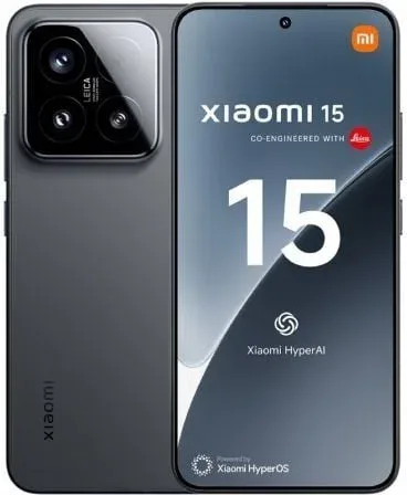 Smartphone Xiaomi 15 (12+512GB) 5G Negro Xiaomi