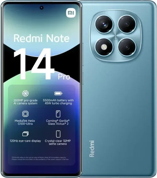 Smartphone Redmi Note 14 Pro (8+256GB) Blue Xiaomi
