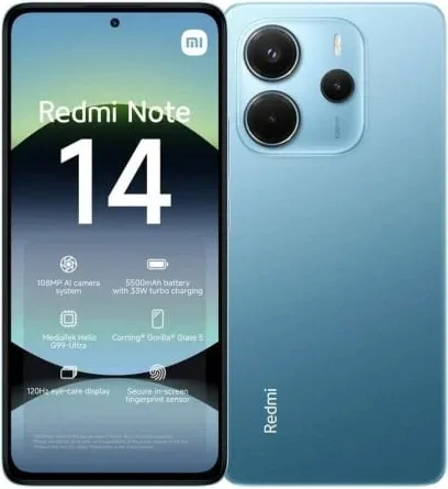 Smartphone Xiaomi Redmi Note 14 8GB/ 256GB/ 6.67"/ Azul