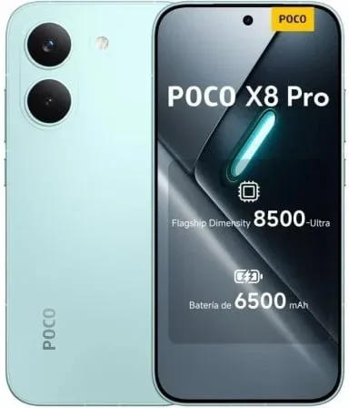 Smartphone Xiaomi POCO X8 Pro 8GB/ 512GB/ 6.59"/ 5G/ Verde