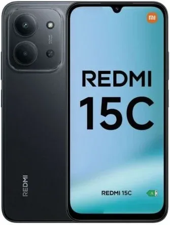 Smartphone Xiaomi Redmi 15C 8GB/ 256GB/ 6.9"/ Negro