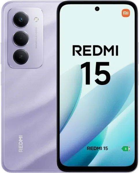 Smartphone Xiaomi Redmi 15 6GB/ 128GB/ 6.9"/ Púrpura