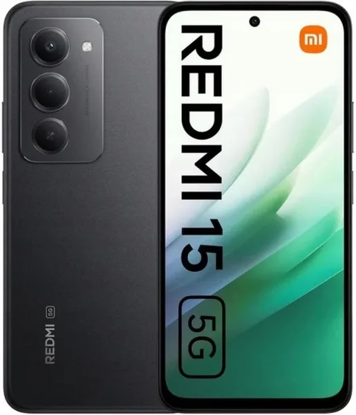 Telefono movil smartphone xiaomi redmi 15 5g - 8gb - 256gb - 6.9 pulgadas - negro