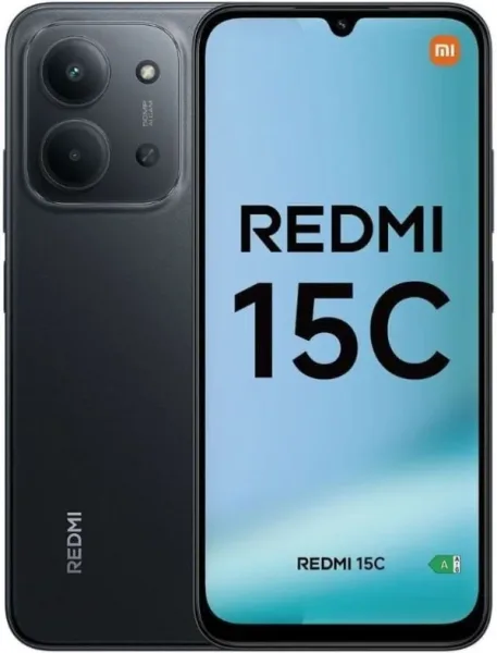 Smartphone Xiaomi Redmi 15C 4GB/ 256GB/ 6.9"/ Negro