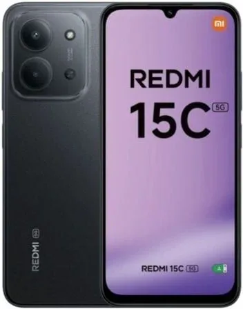 Smartphone Xiaomi Redmi 15C 4GB/ 128GB/ 6.9"/ 5G/ Negro