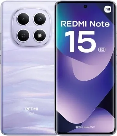 Smartphone Xiaomi Redmi Note 15 6GB/ 128GB/ 6.77"/ 5G/ Púrpura