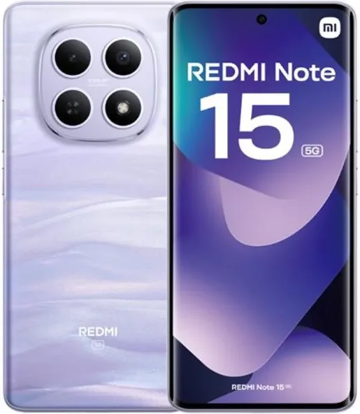 Smartphone Xiaomi Redmi Note 15 8GB/ 256GB/ 6.77"/ 5G/ Púrpura