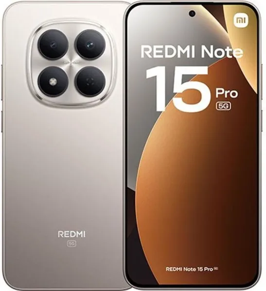 Smartphone Xiaomi Redmi Note 15 Pro 8GB/ 256GB/ 6.83"/ 5G/ Titanio