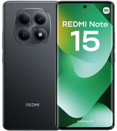 Smartphone Xiaomi Redmi Note 15 8GB/ 128GB/ 6.77"/ Negro